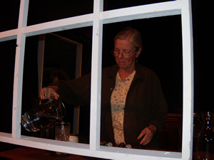 Emma Gatewood at the Kitchen Window